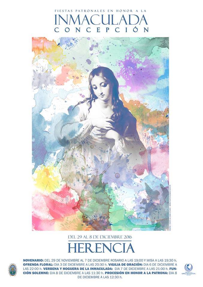 Fiestas patronales de la Inmaculada Concepción 2016 Herencia